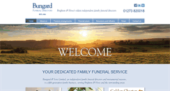 Desktop Screenshot of bungards.co.uk